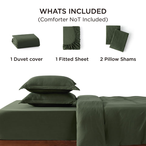 Bedsure styled bedroom lifestyle shot showing easy décor integration benefit