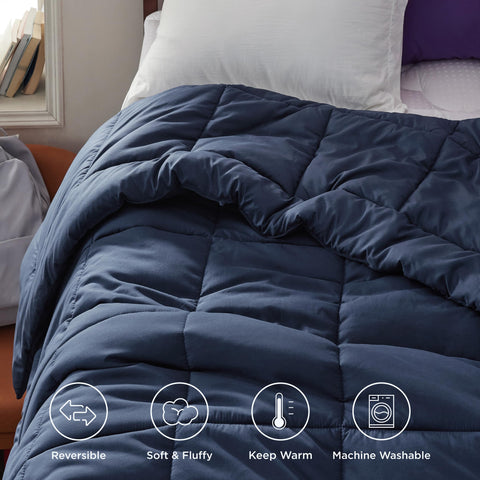Bedsure attachment tab close-up showing eight tabs to secure duvet covers effectively