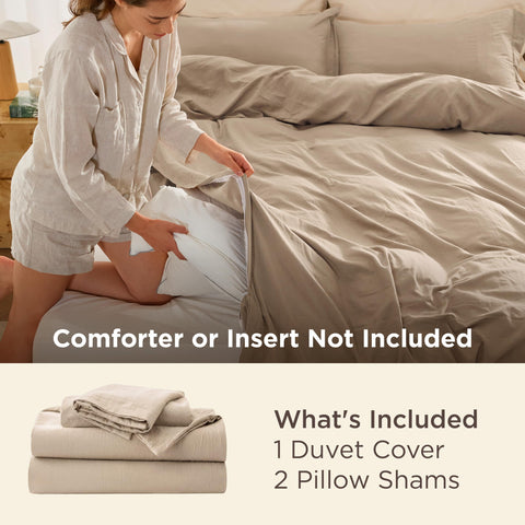Bedsure close-up of microfiber texture highlighting softness and breathable feel