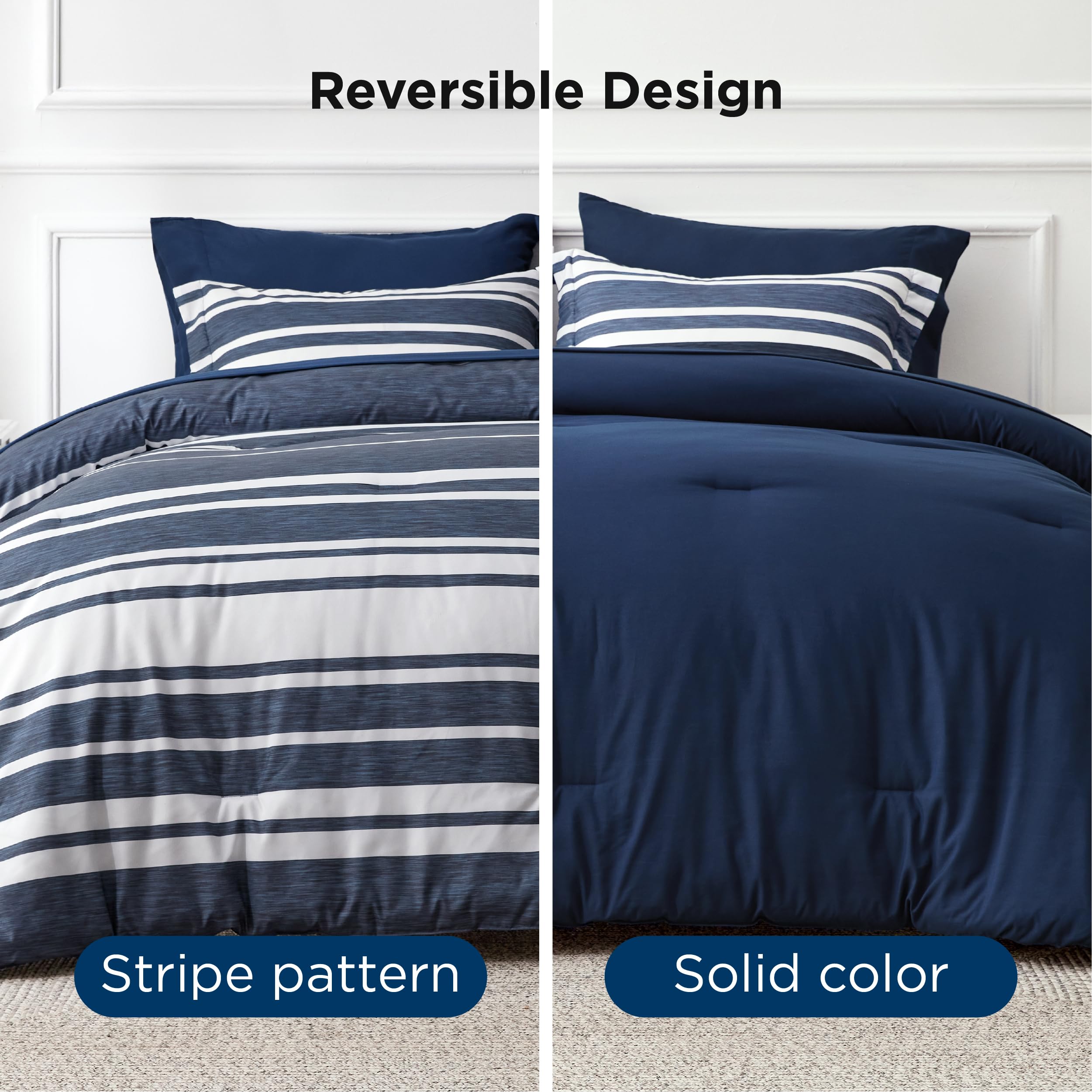 Bedsure microfiber close-up revealing soft brushed texture and comfort