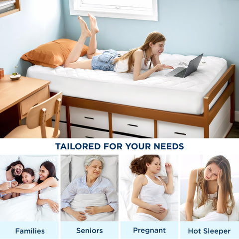 Bedsure care label and OEKO-TEX mark confirming safe materials and easy washing