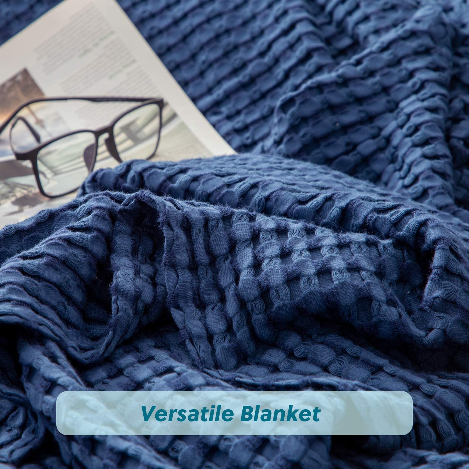 Bedsure blanket folded in gift packaging ideal for easy gift-giving benefit