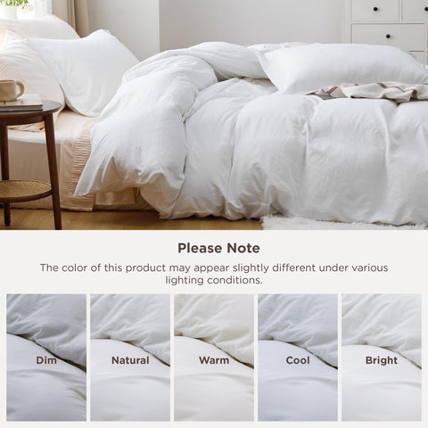 Bedsure fabric after wash demonstrating low-wrinkle, easy care benefit
