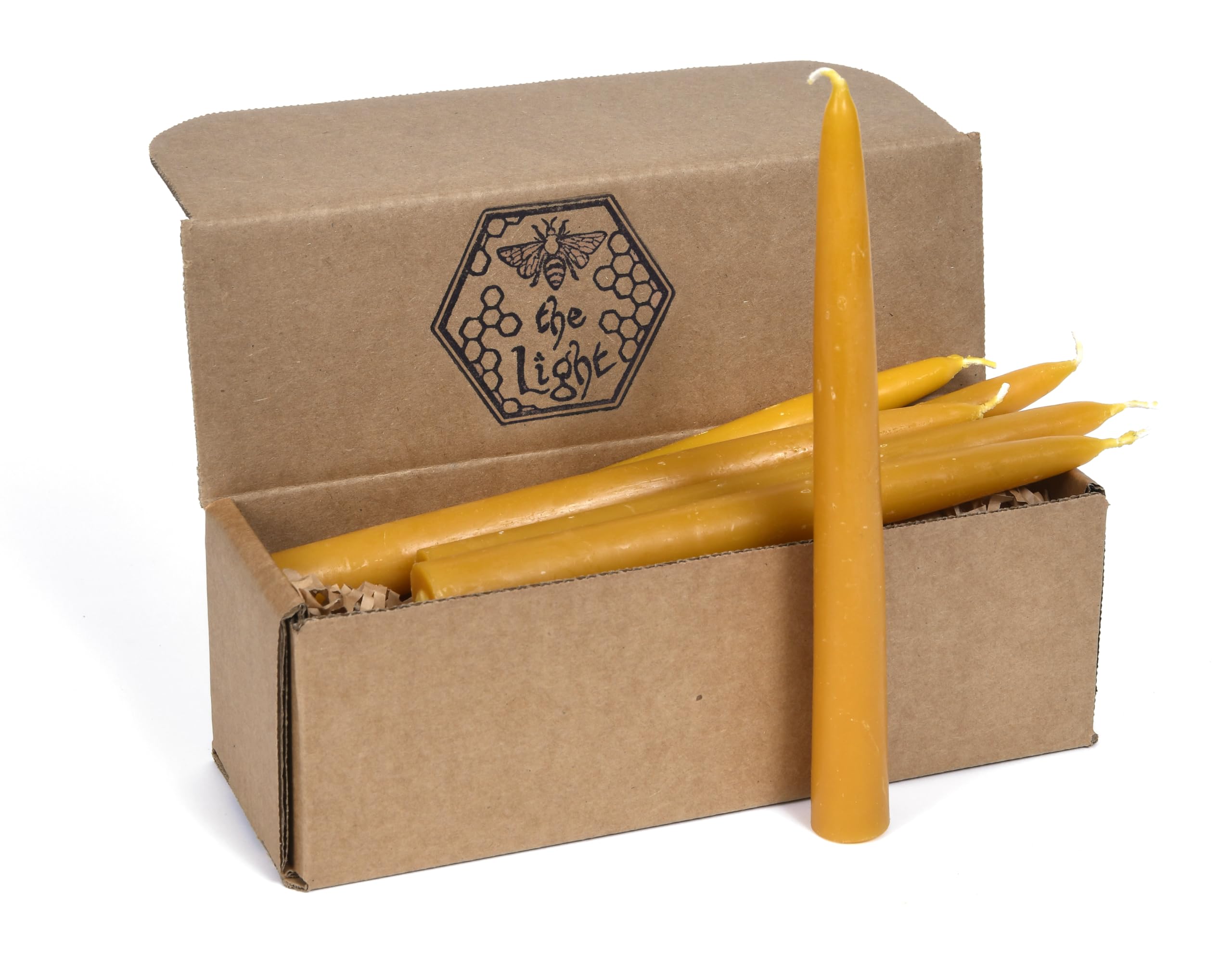 Bee The Light front packaging showcasing eco-friendly gift box and logo