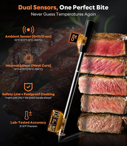 Beelicious Pro app screen showing live temperature graph and alerts for convenience