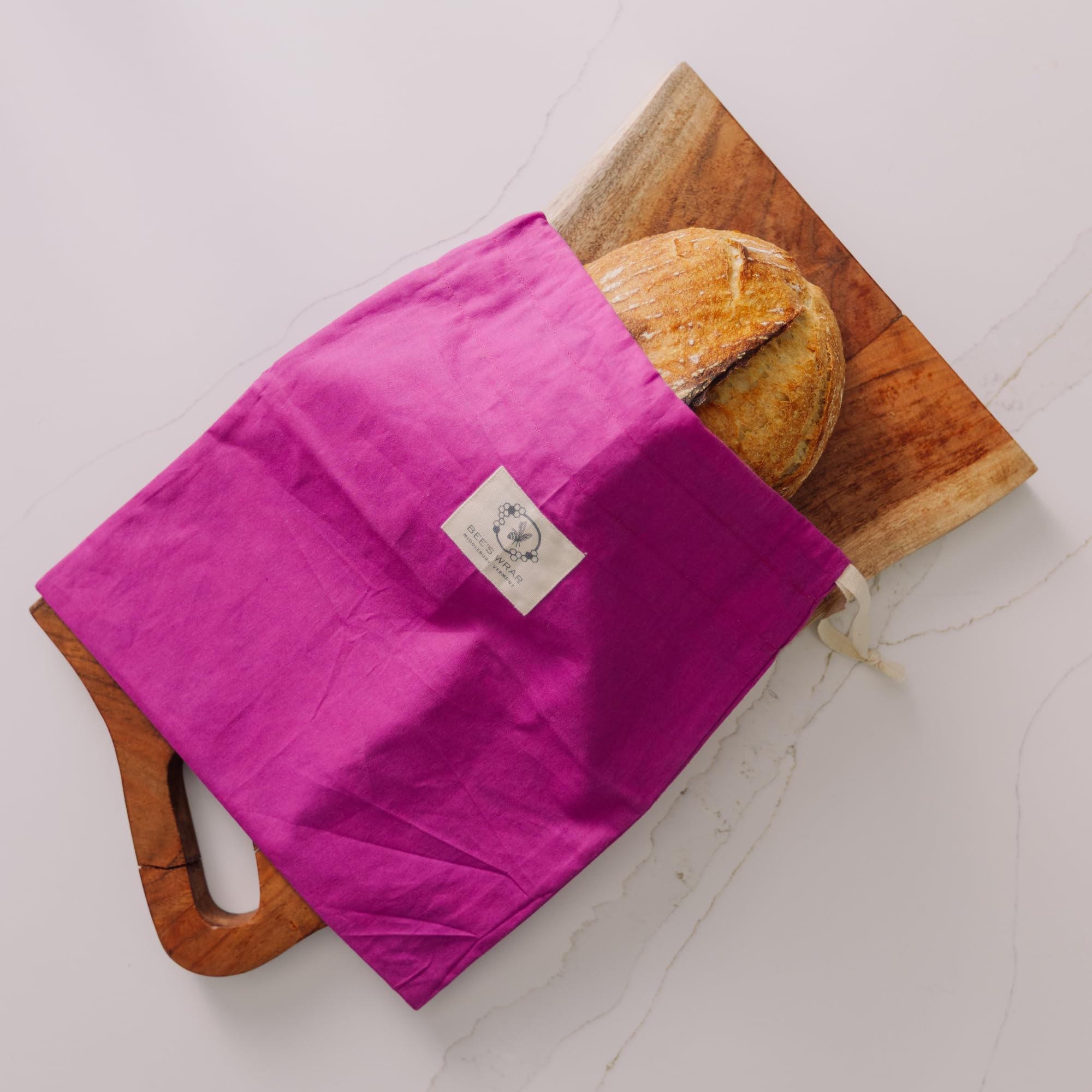 Bee's Wrap staged on kitchen counter highlighting sustainable swap