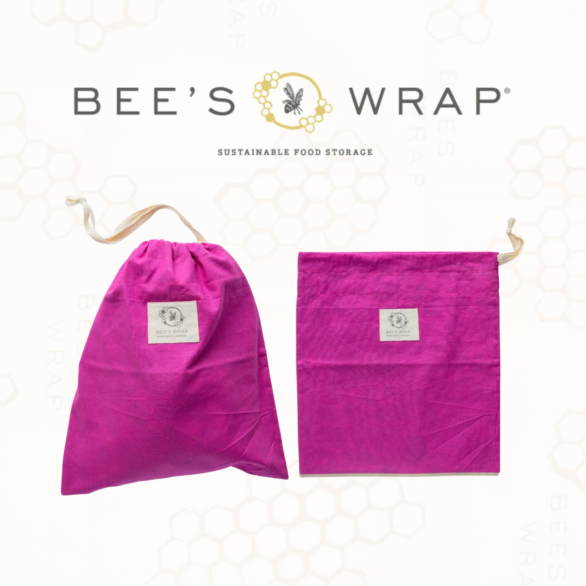 Bee's Wrap beside ruler showing 15x12 inch size for common loaves
