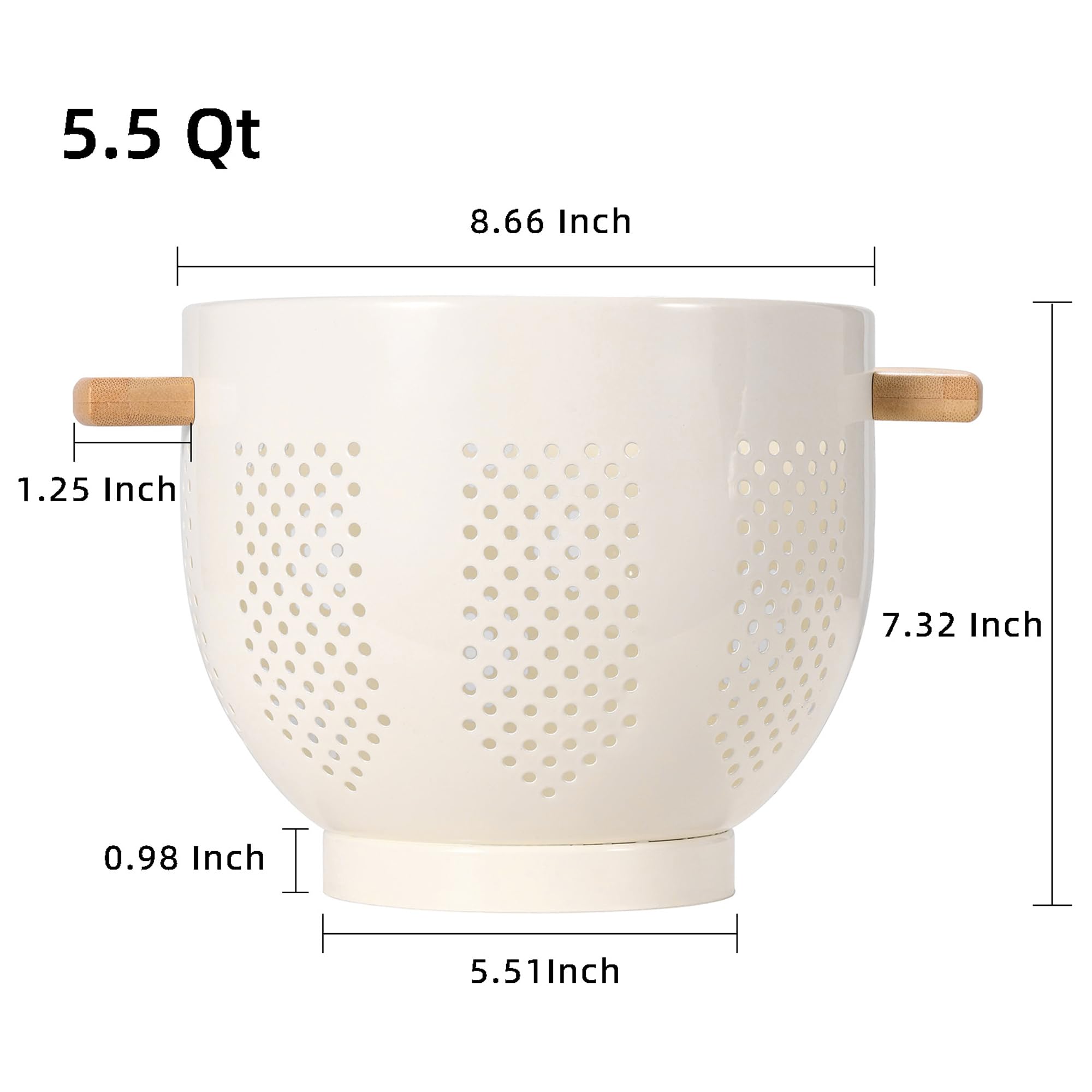 BeFare wooden handle closeup highlighting secure grip and heat resistance