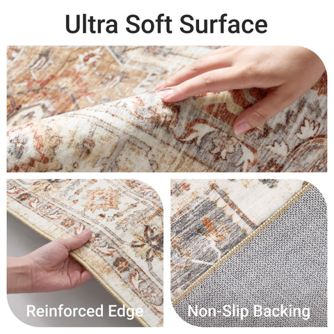 befbee non-slip TPR backing detail providing stable secure placement