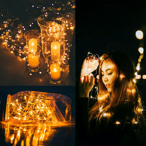 Beieverluck fairy lights inside mason jar creating cozy centerpiece ambience