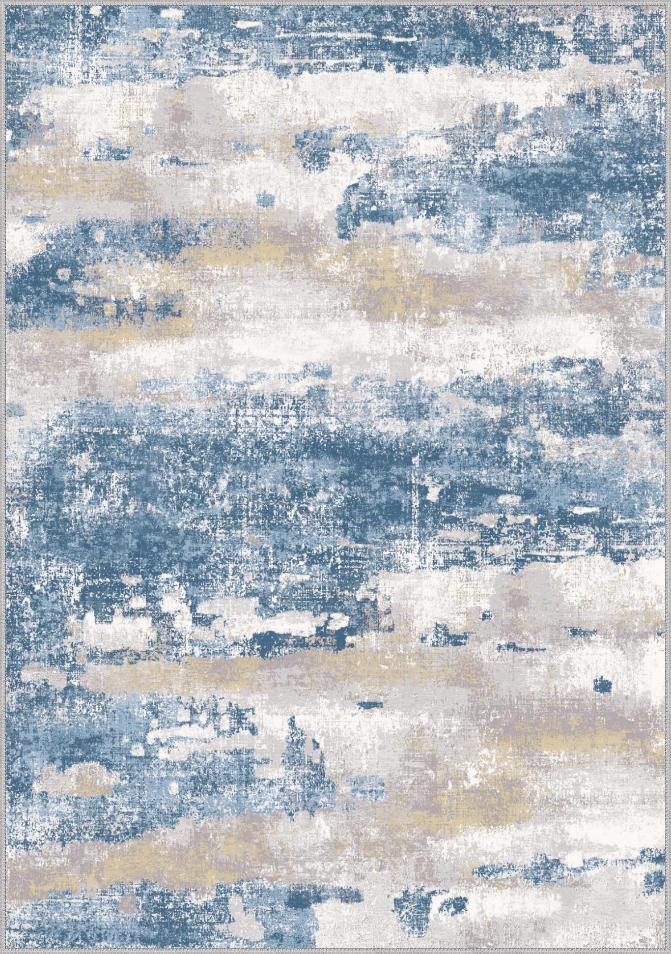 BEIMO 8x10 rug styled in living room anchoring sofa set and defining seating area