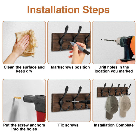 BEIUTAO flatpack packaging with included screws and anchors for easy installation