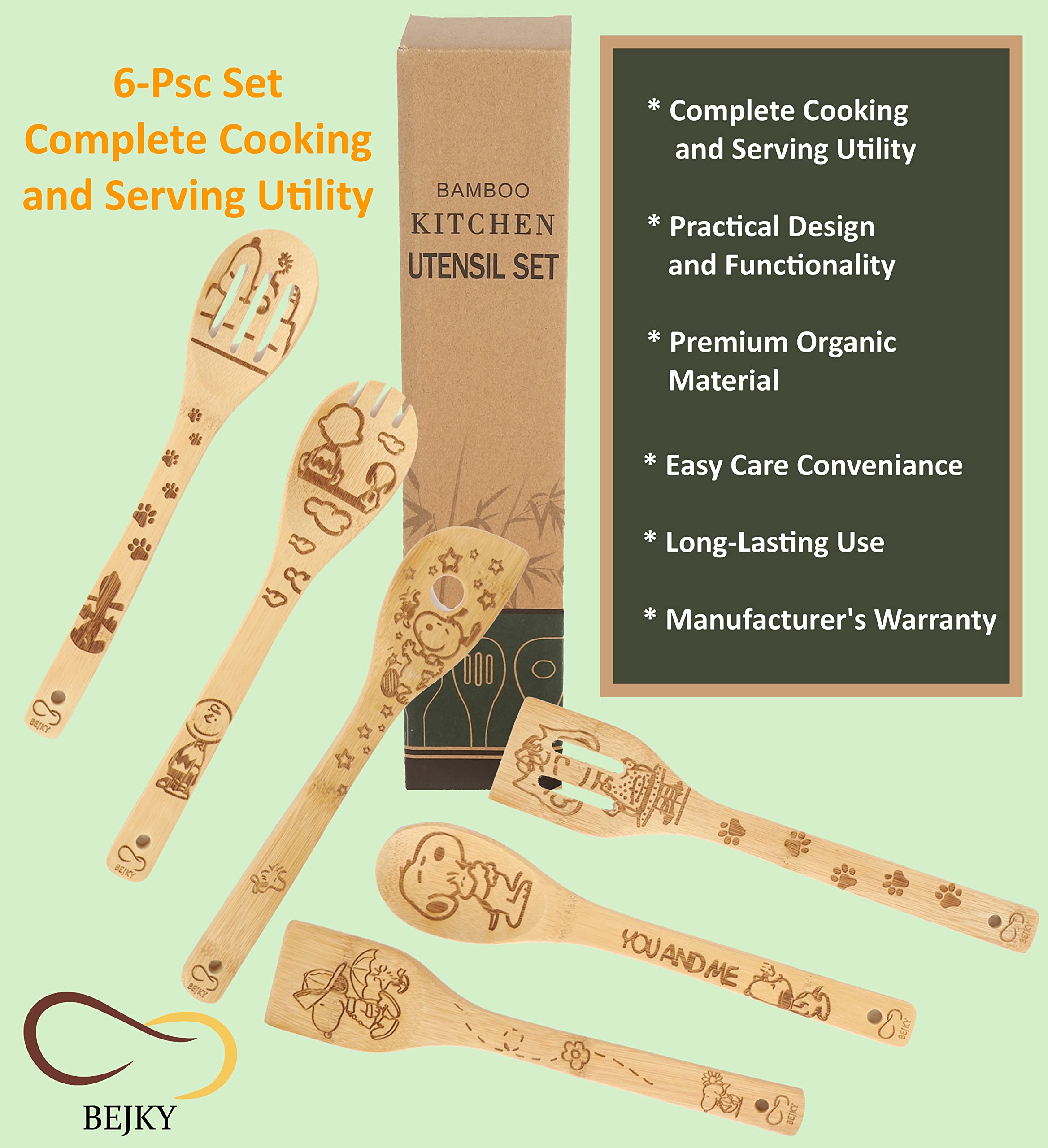 Generic bejky angled utensil array in a jar, decorative storage and easy access