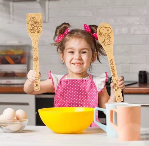 Generic bejky close grain detail showing smooth bamboo texture for gentle cookware