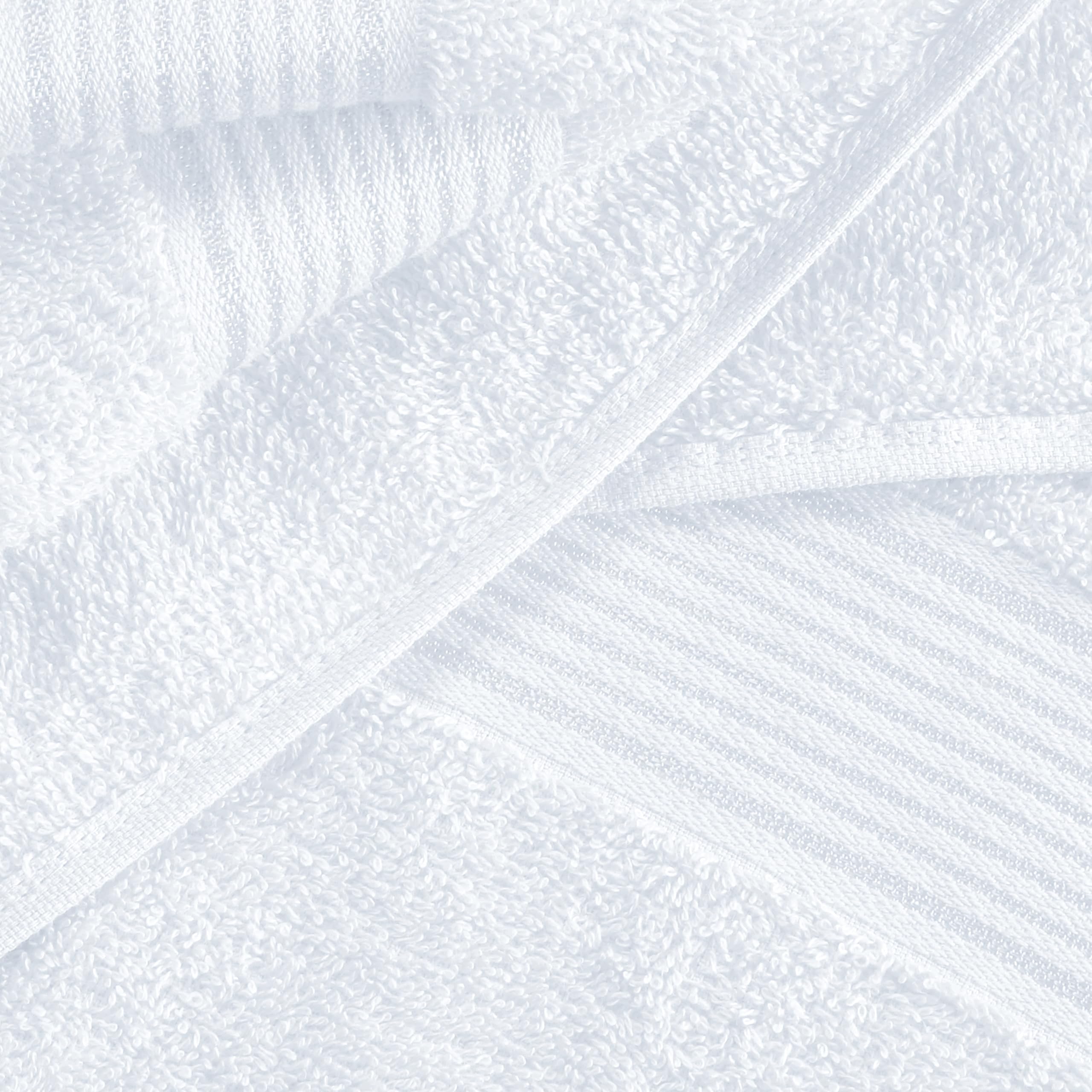 Belizzi Home oversized bath towel flat lay highlighting size and coverage benefit