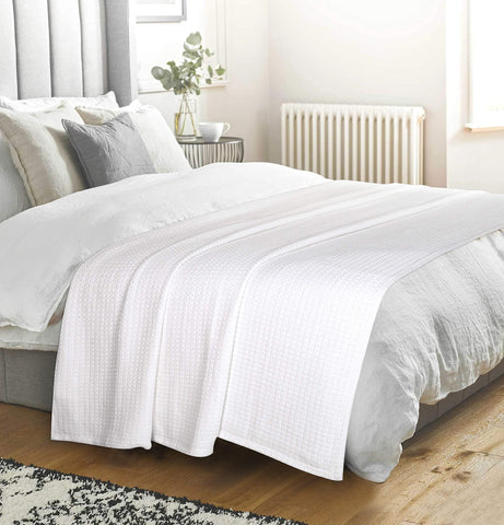 Belizzi Home neatly folded on chair showing soft texture and easy storage