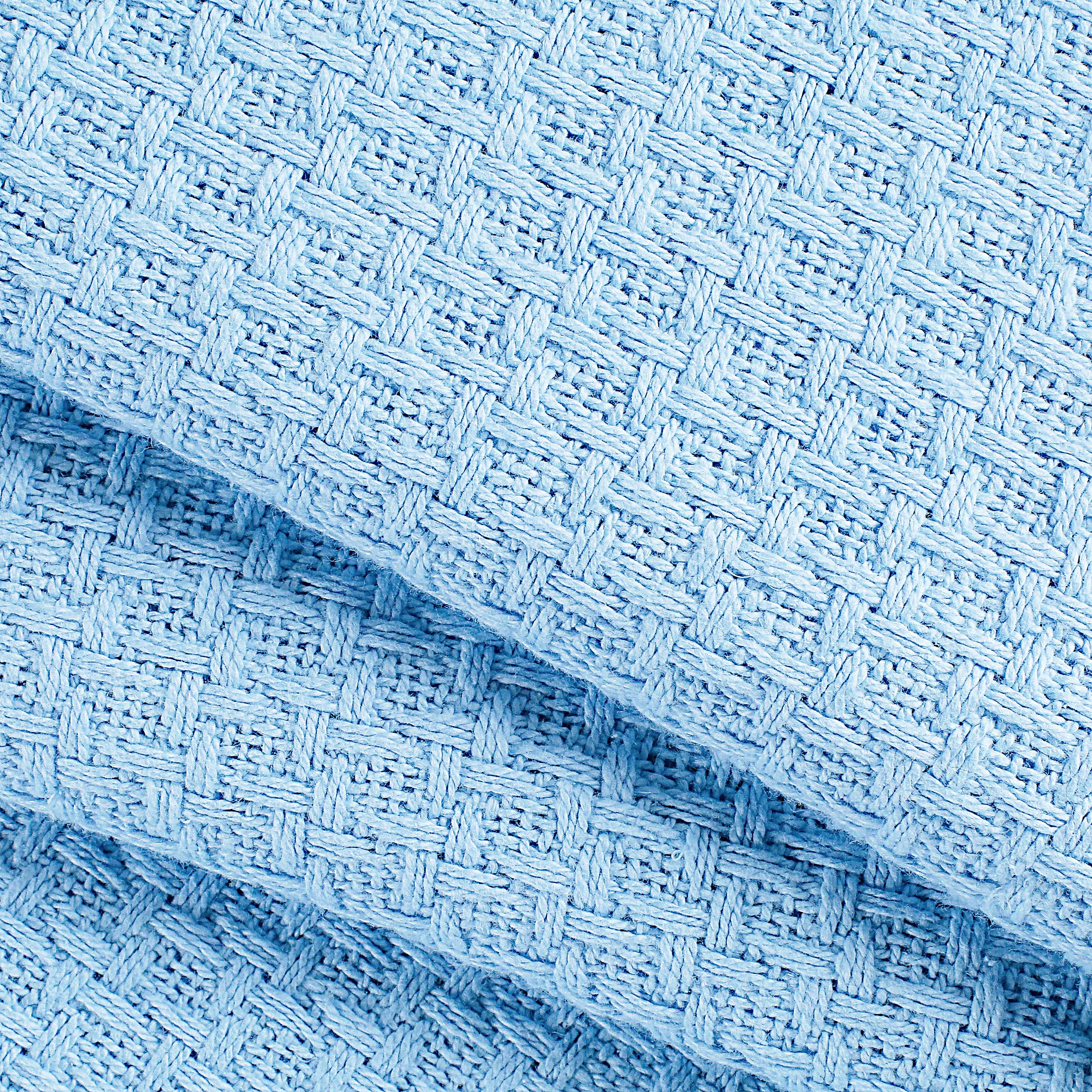 Belizzi Home close-up of cotton weave highlighting breathable texture