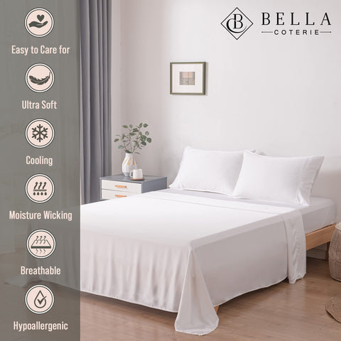 BC BELLA COTERIE bamboo viscose fabric close-up showing silky texture and comfort