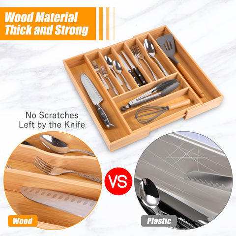 Bellsal placed inside a kitchen drawer illustrating tidy layout and easy access