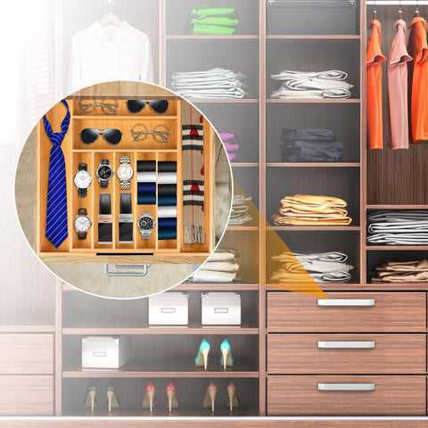 Bellsal used in an office drawer showing versatile storage for stationery and tools