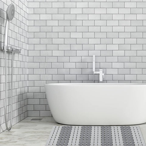 BEMISO mat in modern bathroom setting adding safety and style