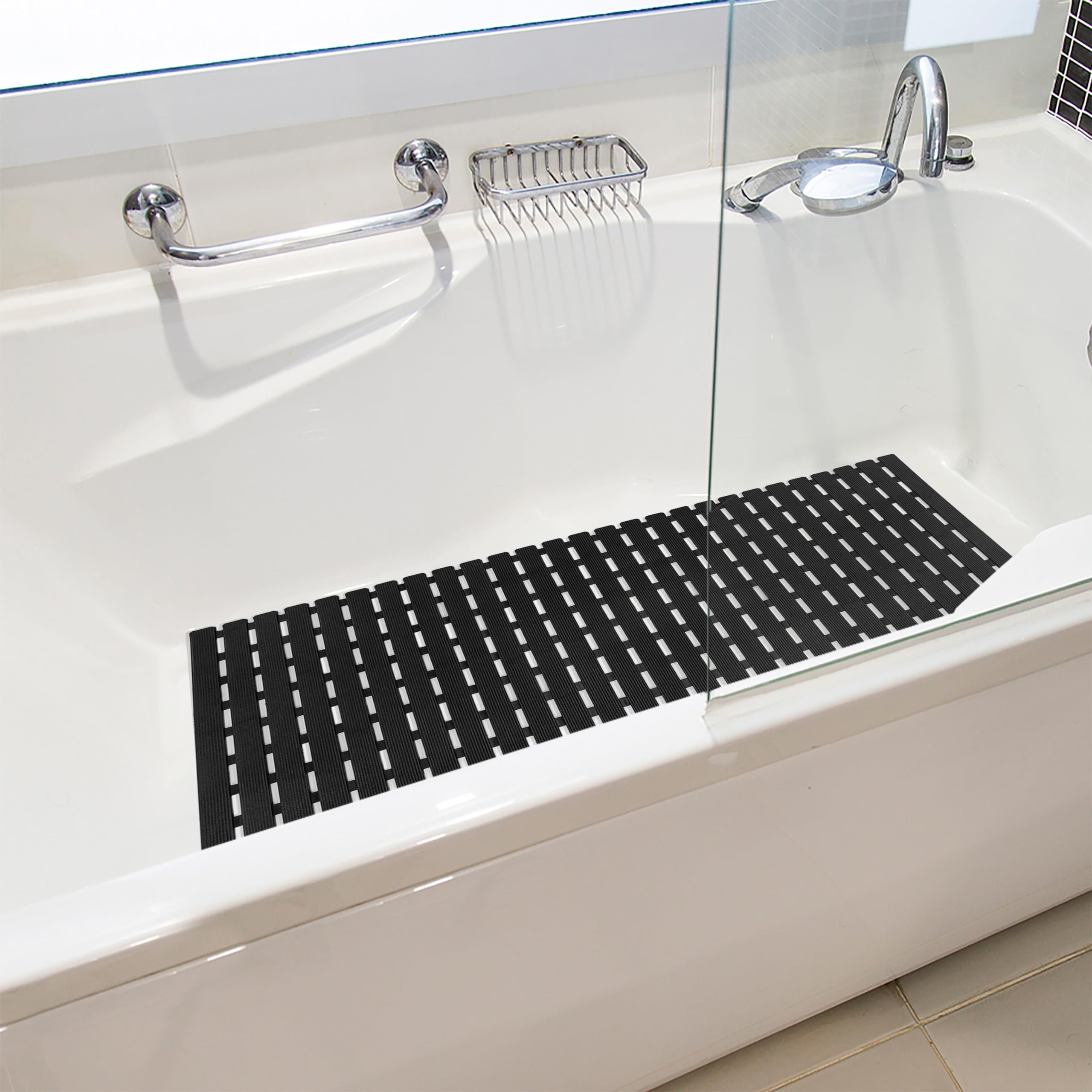 BEMISO mat rolled for compact storage and fast air-drying convenience