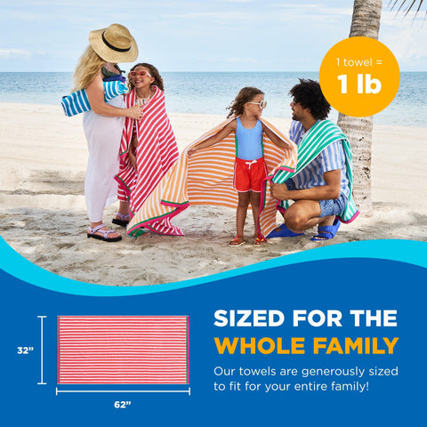 BEN KAUFMAN SALES CO stacked four-pack towels showing color variety and value
