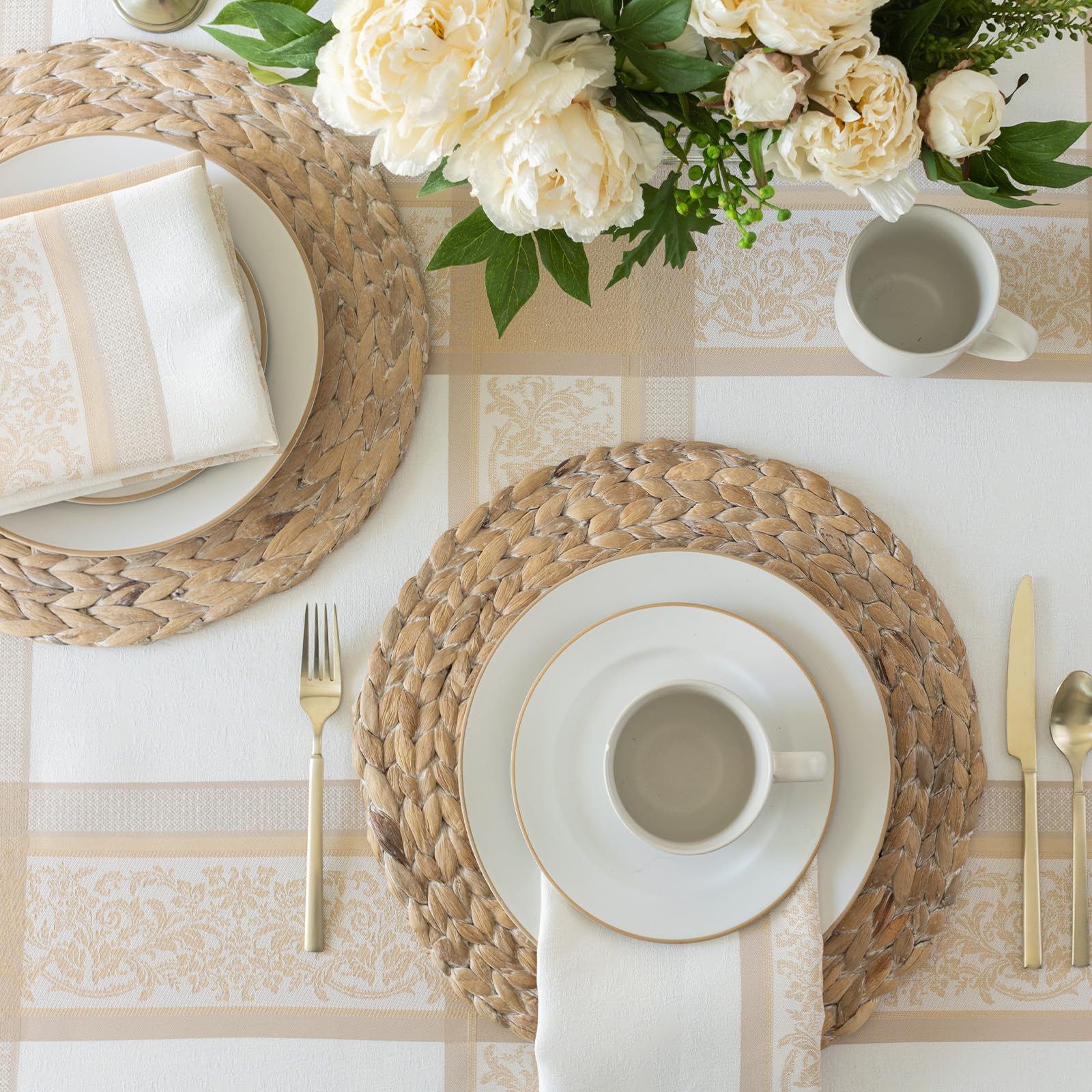 Benson Mills close-up of jacquard weave texture adds refined visual interest