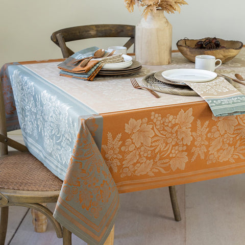 Benson Mills close-up of jacquard weave showing durable texture and elegant pattern