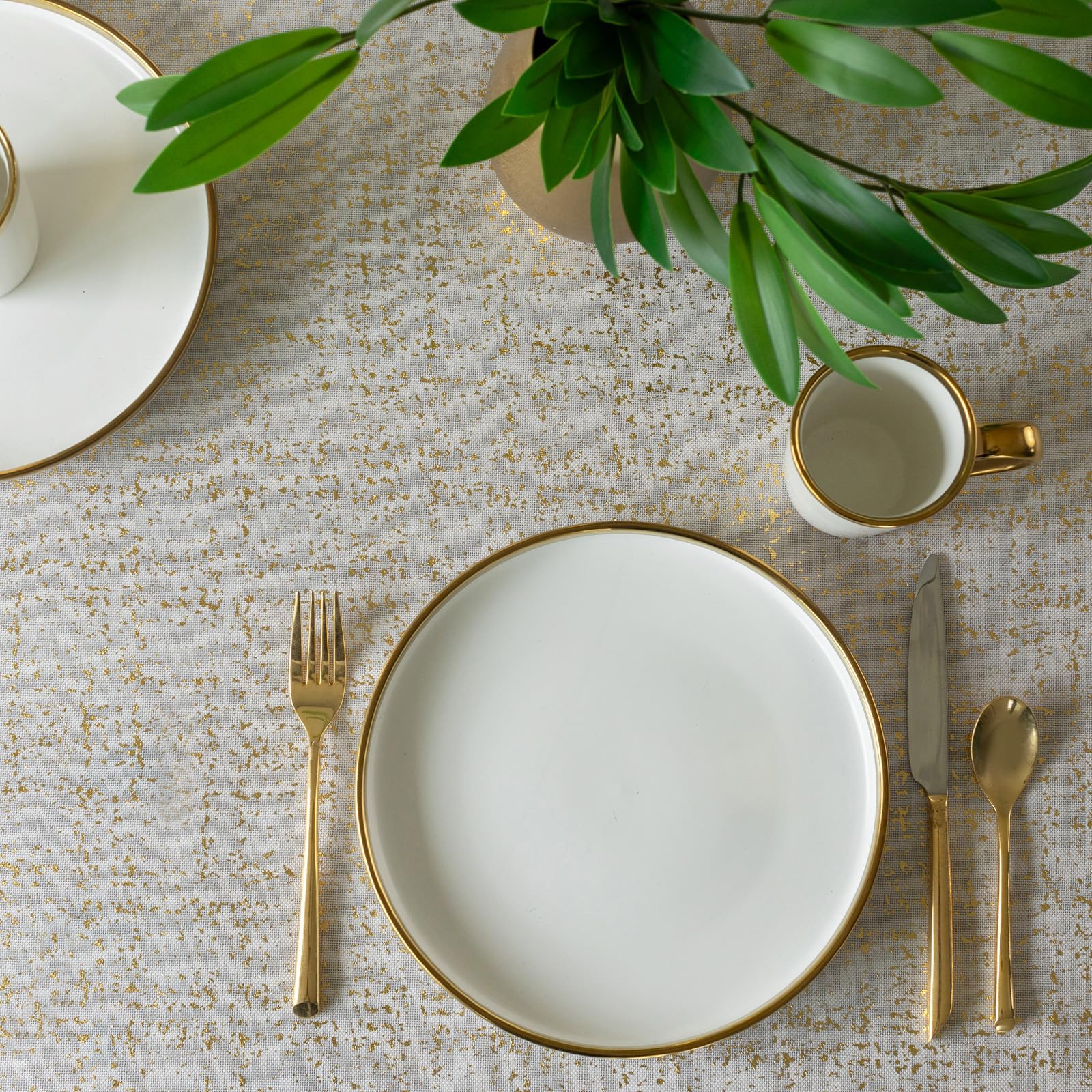 Benson Mills styled table setting demonstrating elegant holiday presentation