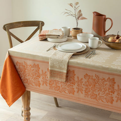 Benson Mills corner detail showing sharp rectangular edges for neat table alignment and polished look