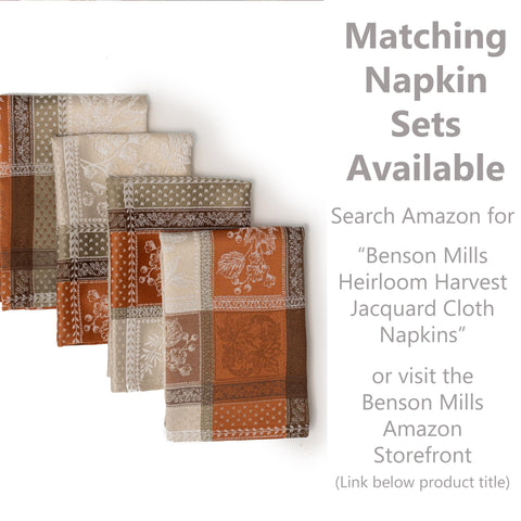 Benson Mills close-up of jacquard weave highlighting texture and durability