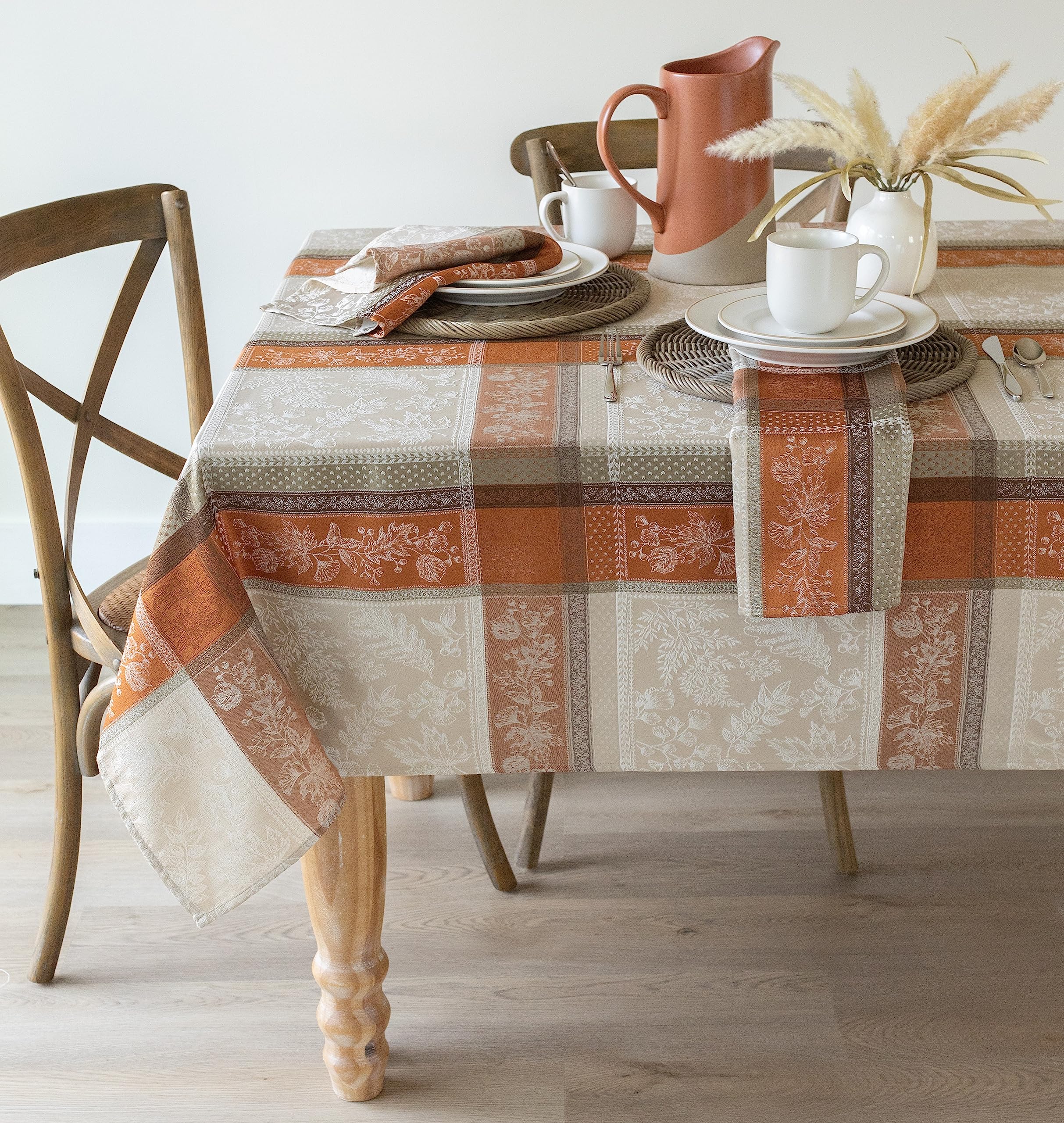 Benson Mills folded fabric showing weight and soft cotton-rich hand feel