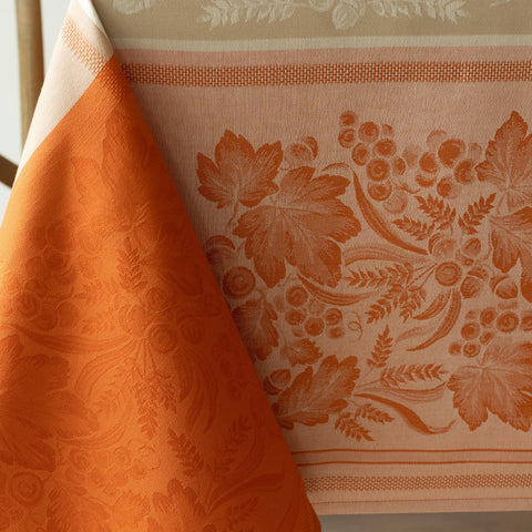 Benson Mills hem and corner detail showing neat edges for a tailored look
