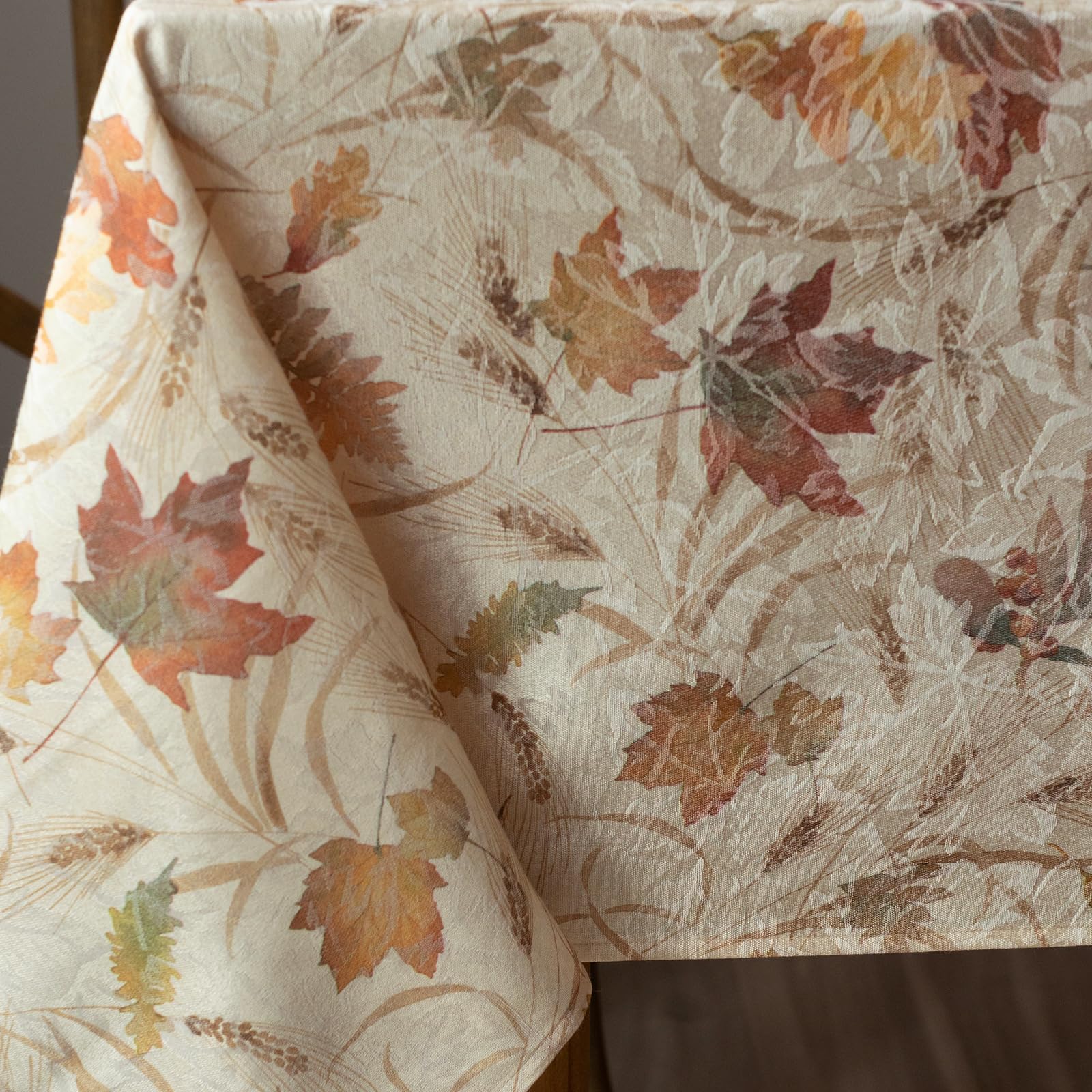 Benson Mills coordinated napkins beside cloth showing matching set potential for tablescape