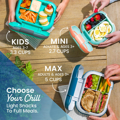 Bentgo removable tray in microwave showing reheating convenience benefit