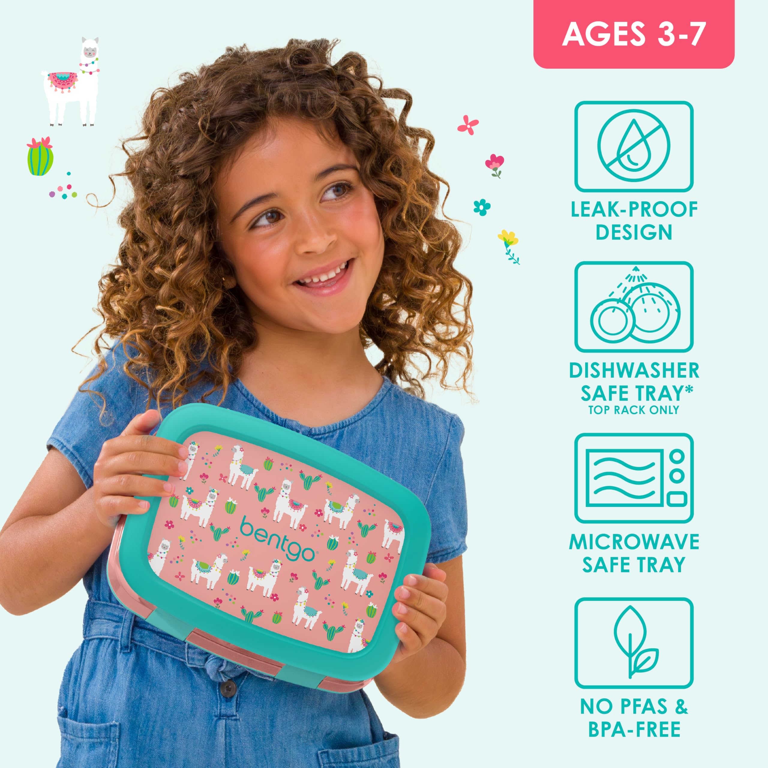 Bentgo lid and latches close-up showing easy-to-use snaps for independence benefit