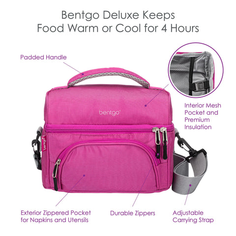 Bentgo outer pocket with utensils visible for organized storage