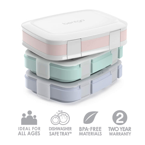 Bentgo Fresh removable divider closeup demonstrating flexible portions