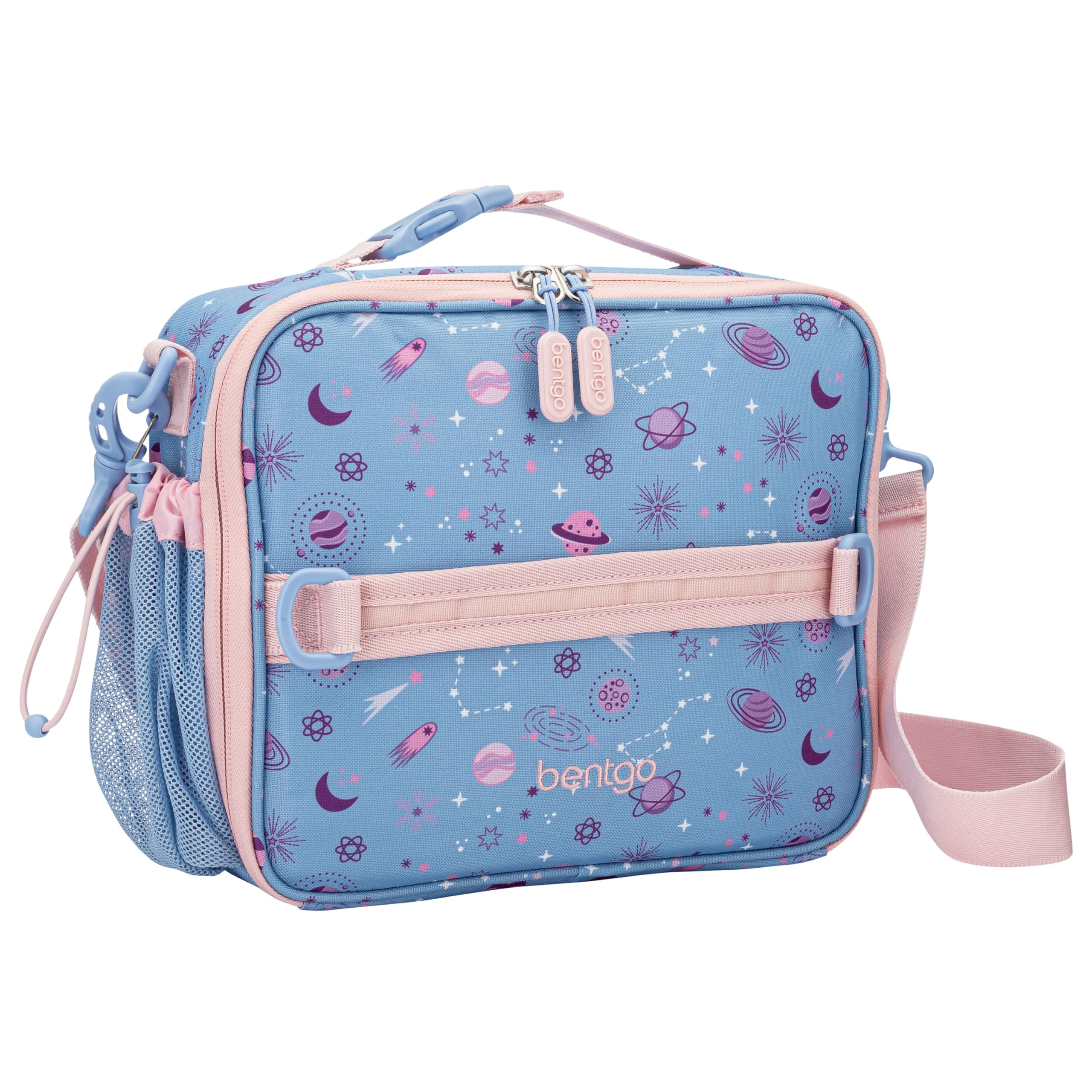 Bentgo front print showing pattern and durable exterior for easy identification