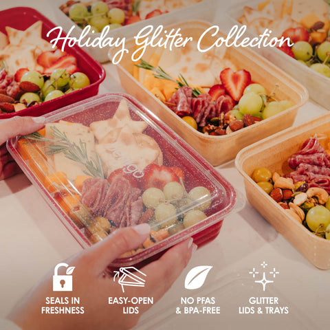 Bentgo container of cookies with ribbon showing gifting convenience