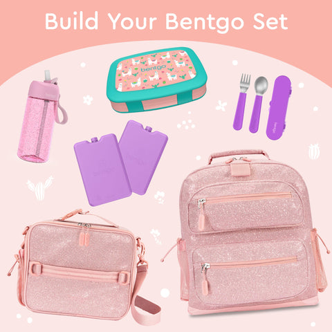 Bentgo packed inside a school backpack showing travel-ready design benefit