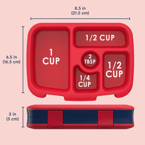 Bentgo Kids close-up of latch showing easy-open design for independence