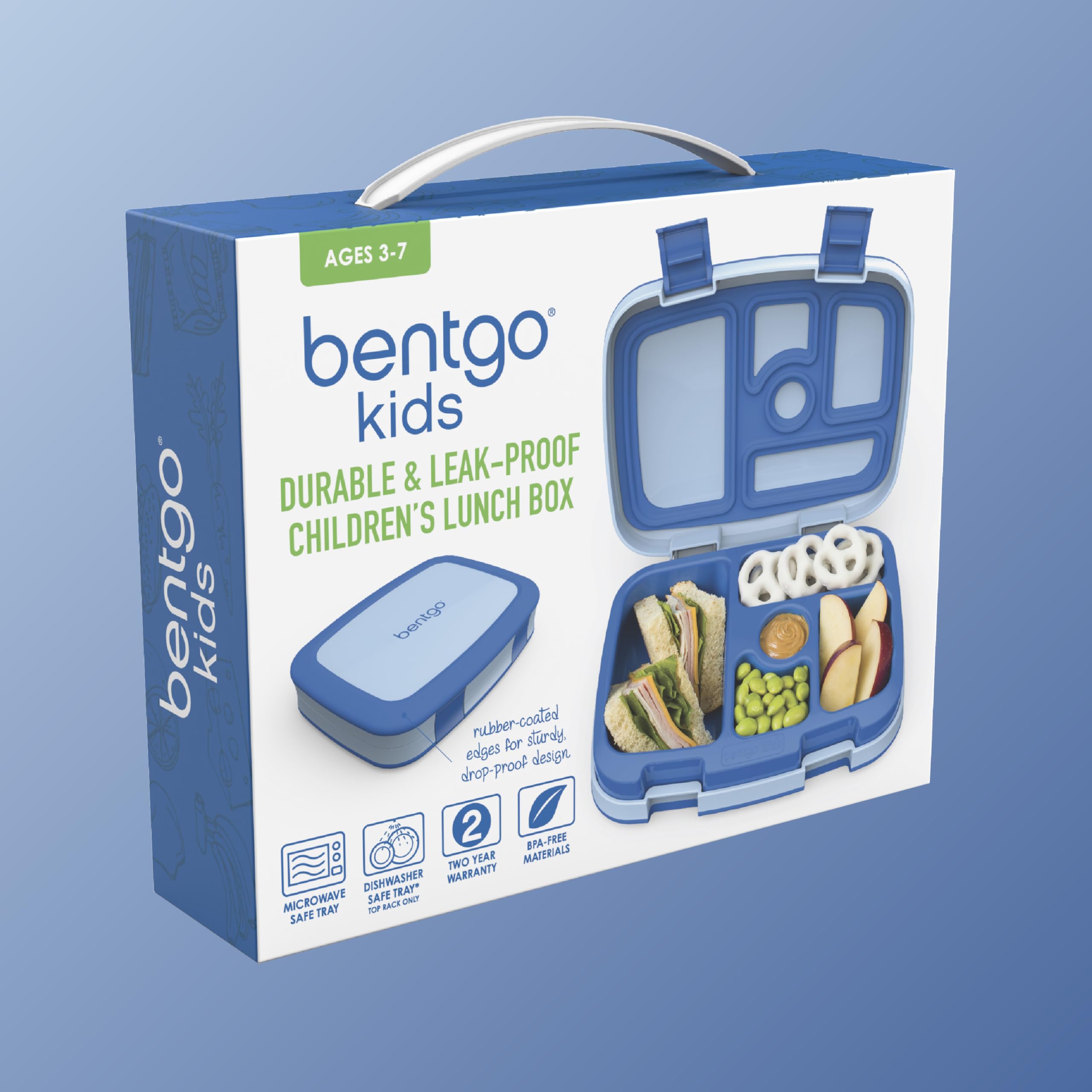 Bentgo tray in a freezer showing make-ahead meal prep and time-saving benefit