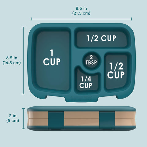 Bentgo inside a child’s backpack demonstrating compact travel convenience