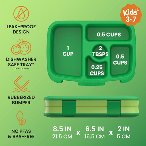Bentgo close-up latch view demonstrating easy-to-use closure for kids' independence