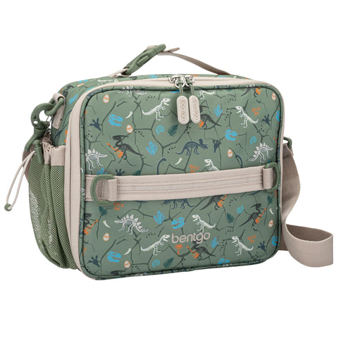 Bentgo front view showing colorful print and durable exterior for everyday use
