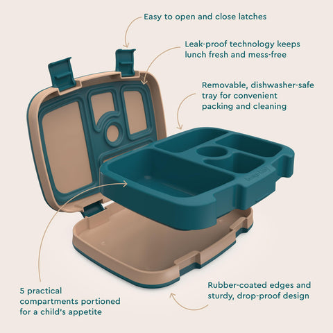 Bentgo rubber-coated edge showing durable protection from drops and bumps
