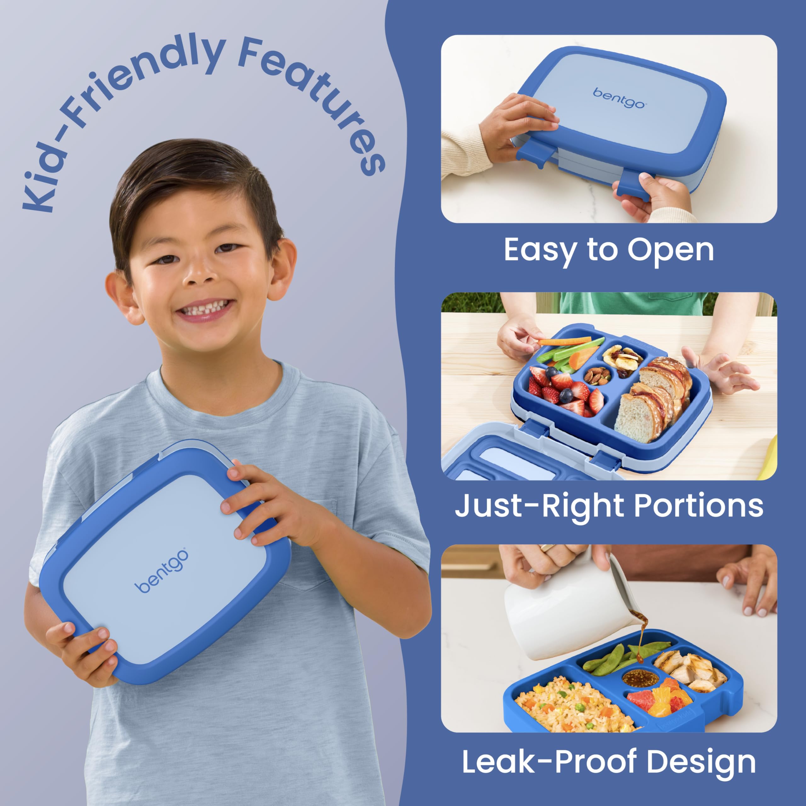 Bentgo removable tray texture emphasizing microwave and freezer durability