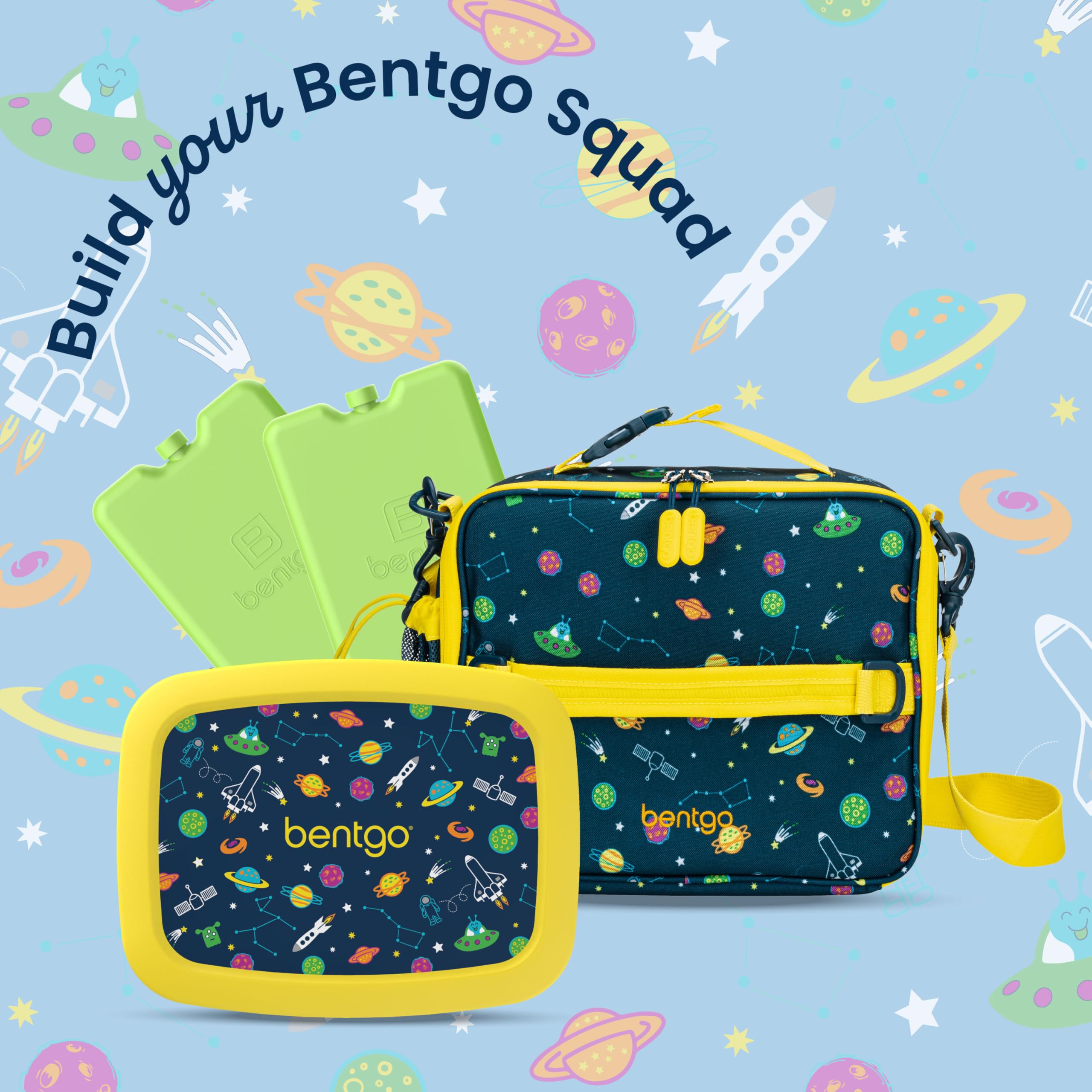 Bentgo in a school lunch setting highlighting organized, kid-ready design
